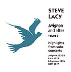 STEVE LACY Avignon and After, Vol. 2